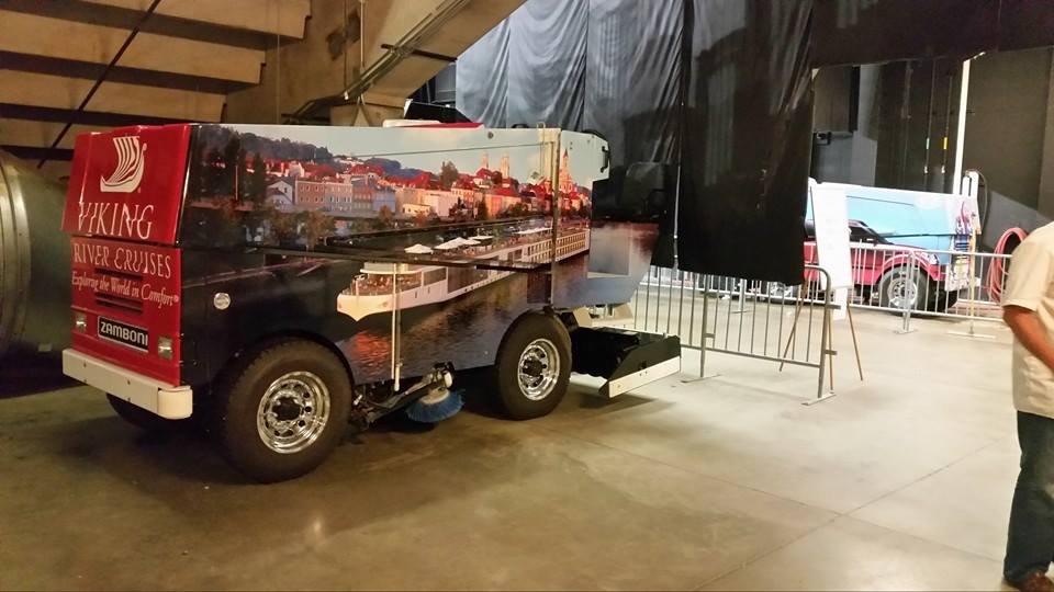 Zamboni vinyl wrap